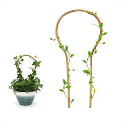 COLOtime Bamboo Trellis 16 Inch round shape front view