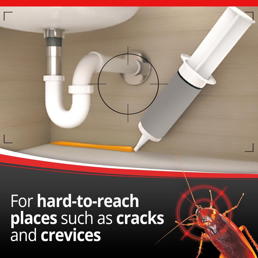 Combat Max Roach Killing Gel syringe close-up