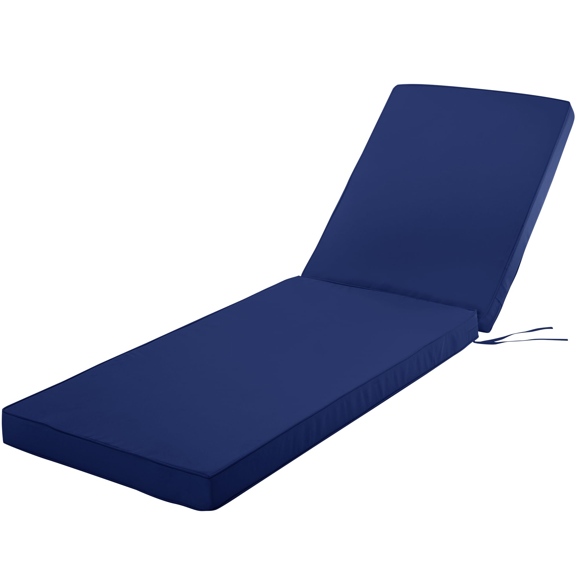 Comcaver Chaise Lounge Cushion Navy front view