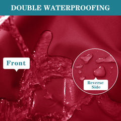 Comcaver cushion showcasing waterproof fabric