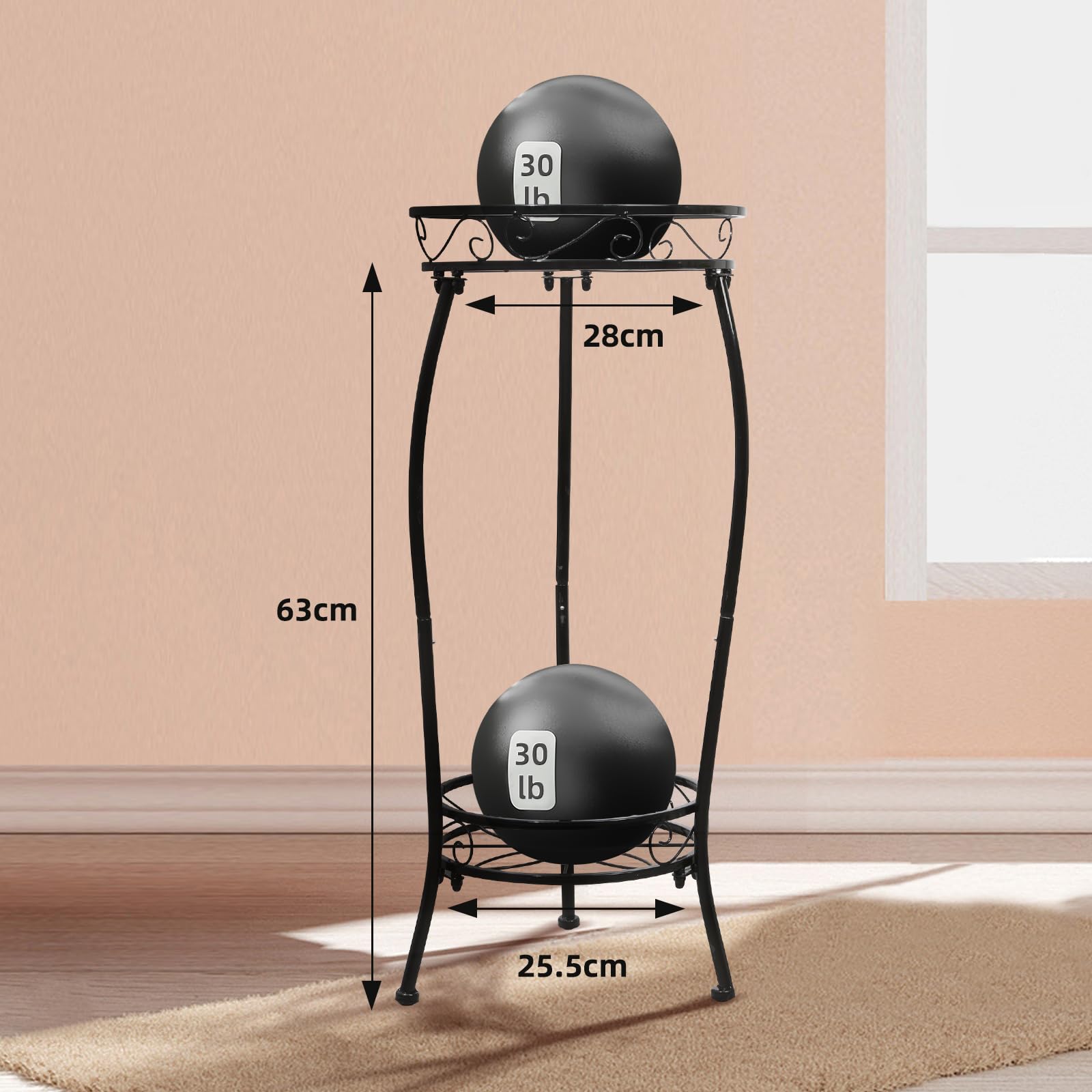 Cometofit plant stand holding multiple plants