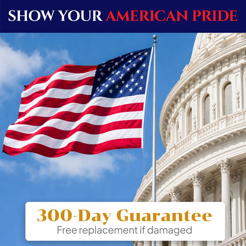 COMFY LIME 3x5 American Flag packaging