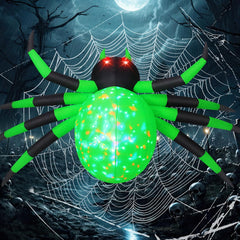 COMIN 9FT Halloween Inflatable Spider with waterproof fan