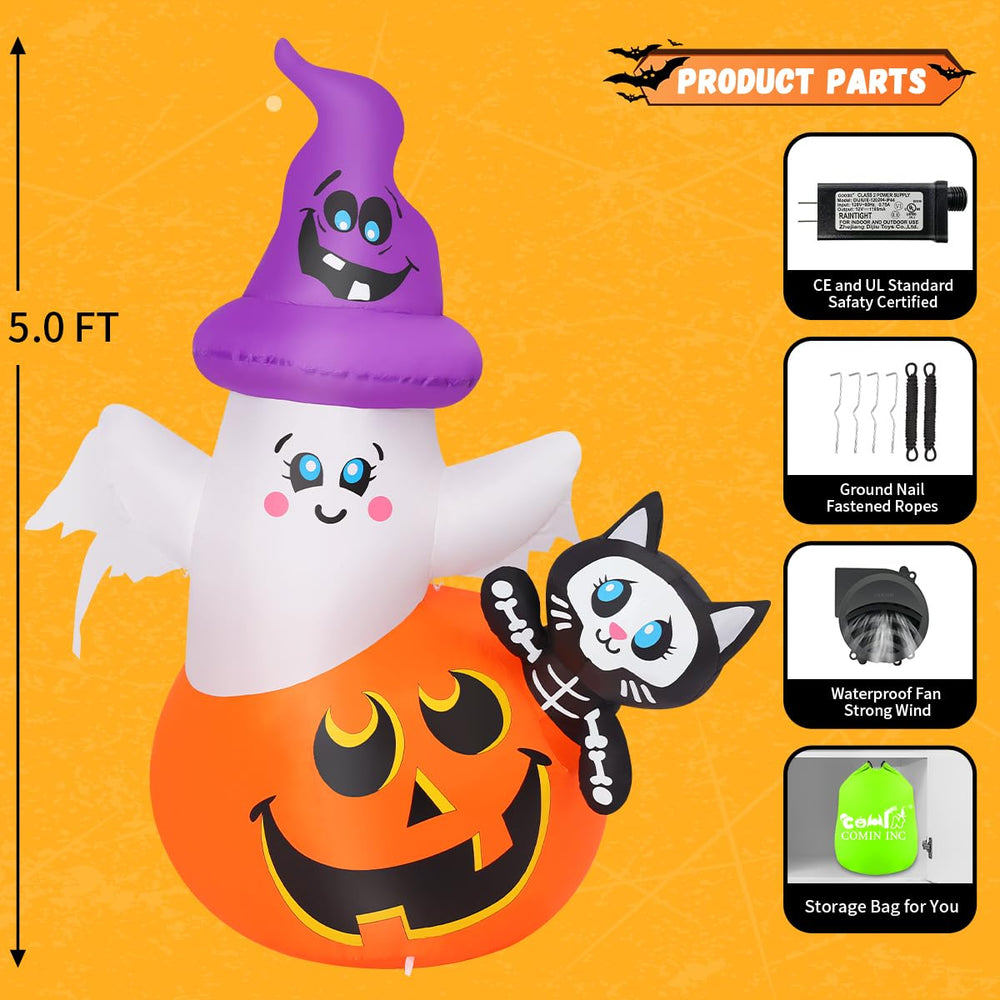 COMIN Halloween inflatable decoration packed in storage bag