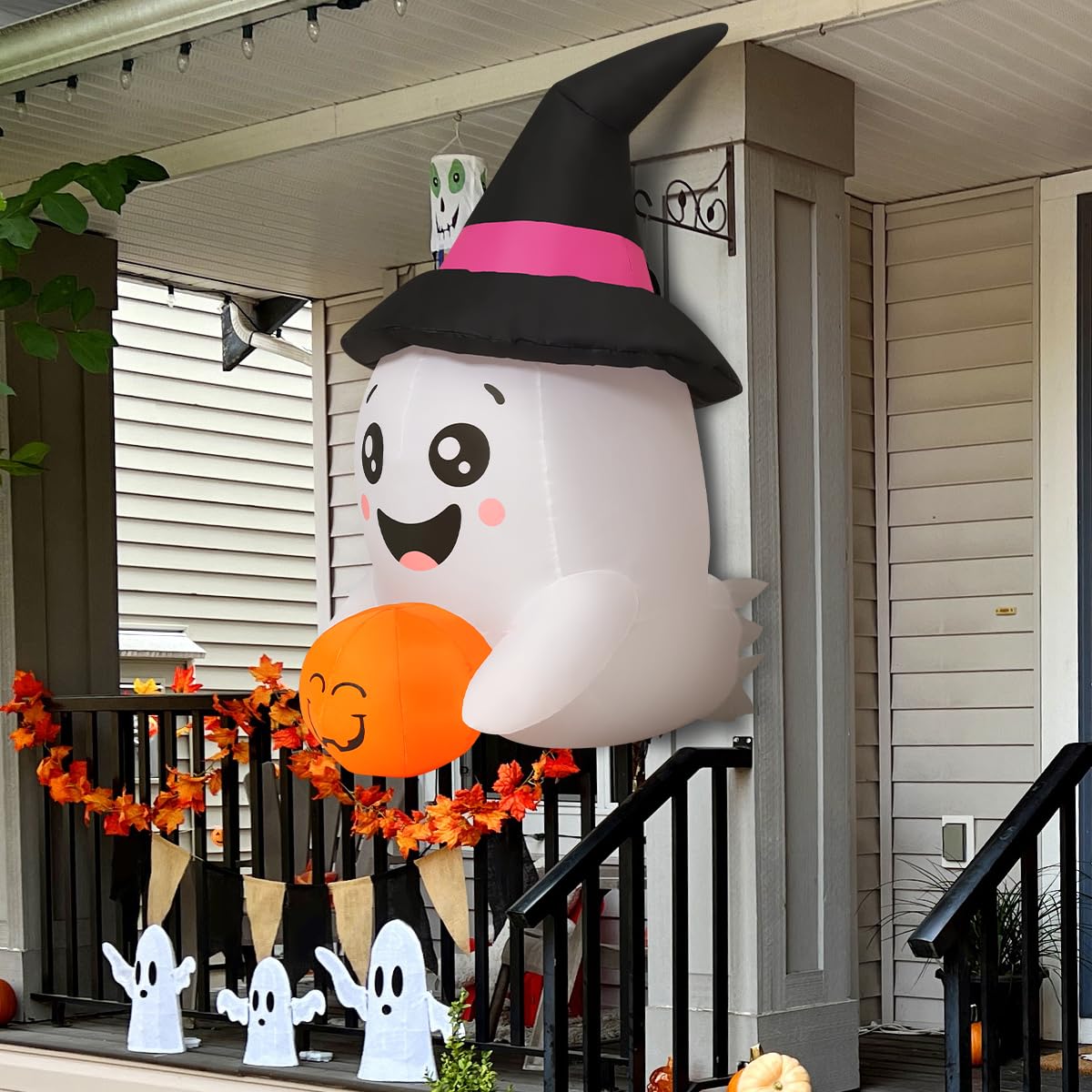 COMIN Halloween inflatable ghost packaging and accessories