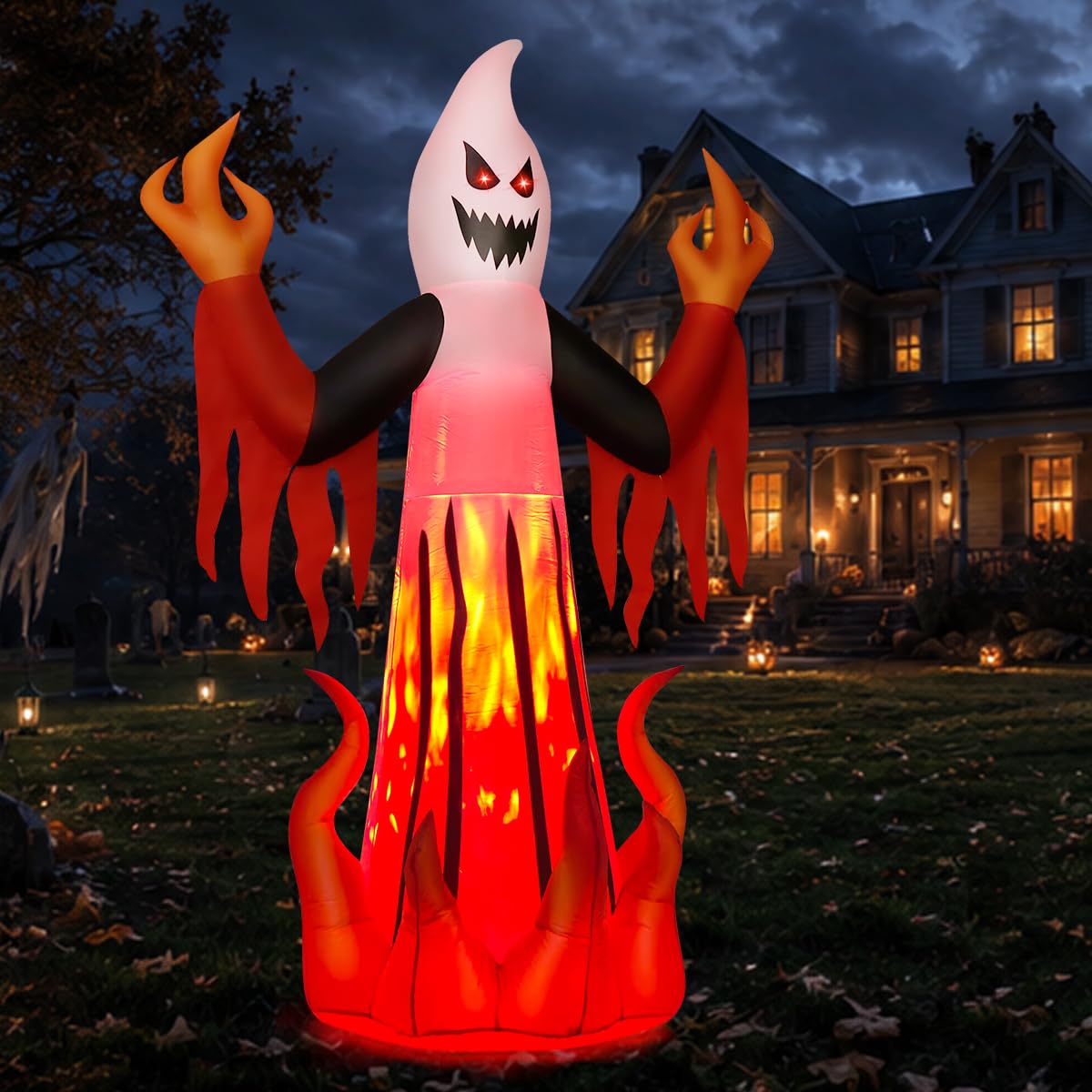 COMIN Inflatable Ghost packaging details