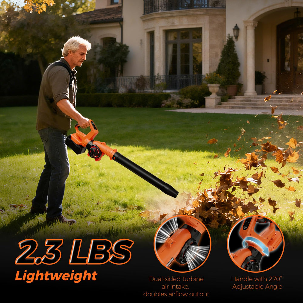 COMOWARE leaf blower battery and charger included
