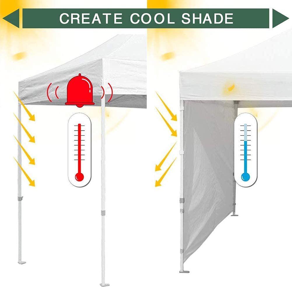 Compact packing size of Eurmax canopy side wall