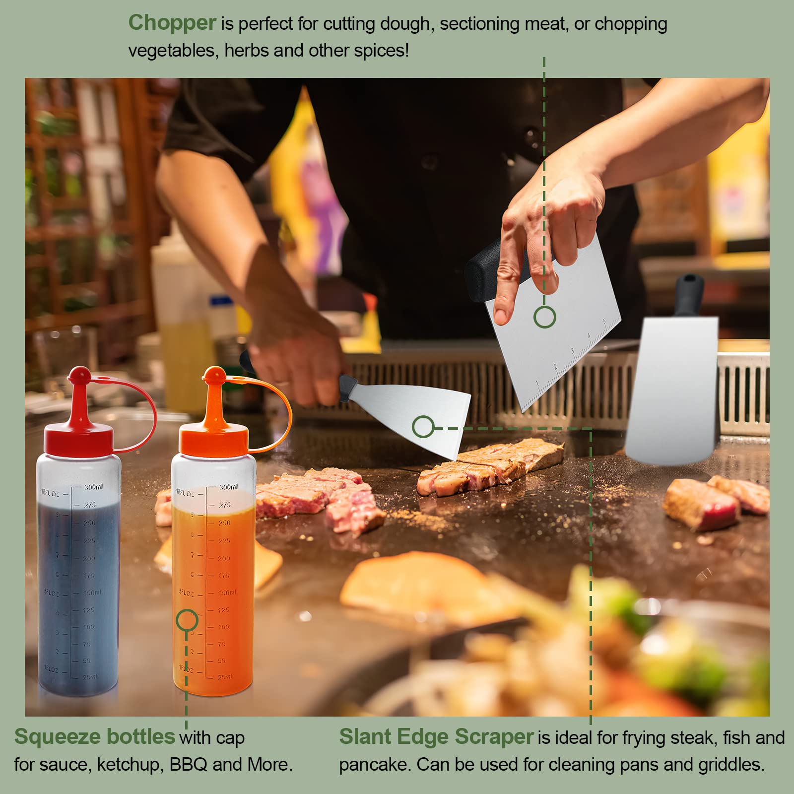 Compact storage bag for EWFEN grilling tools