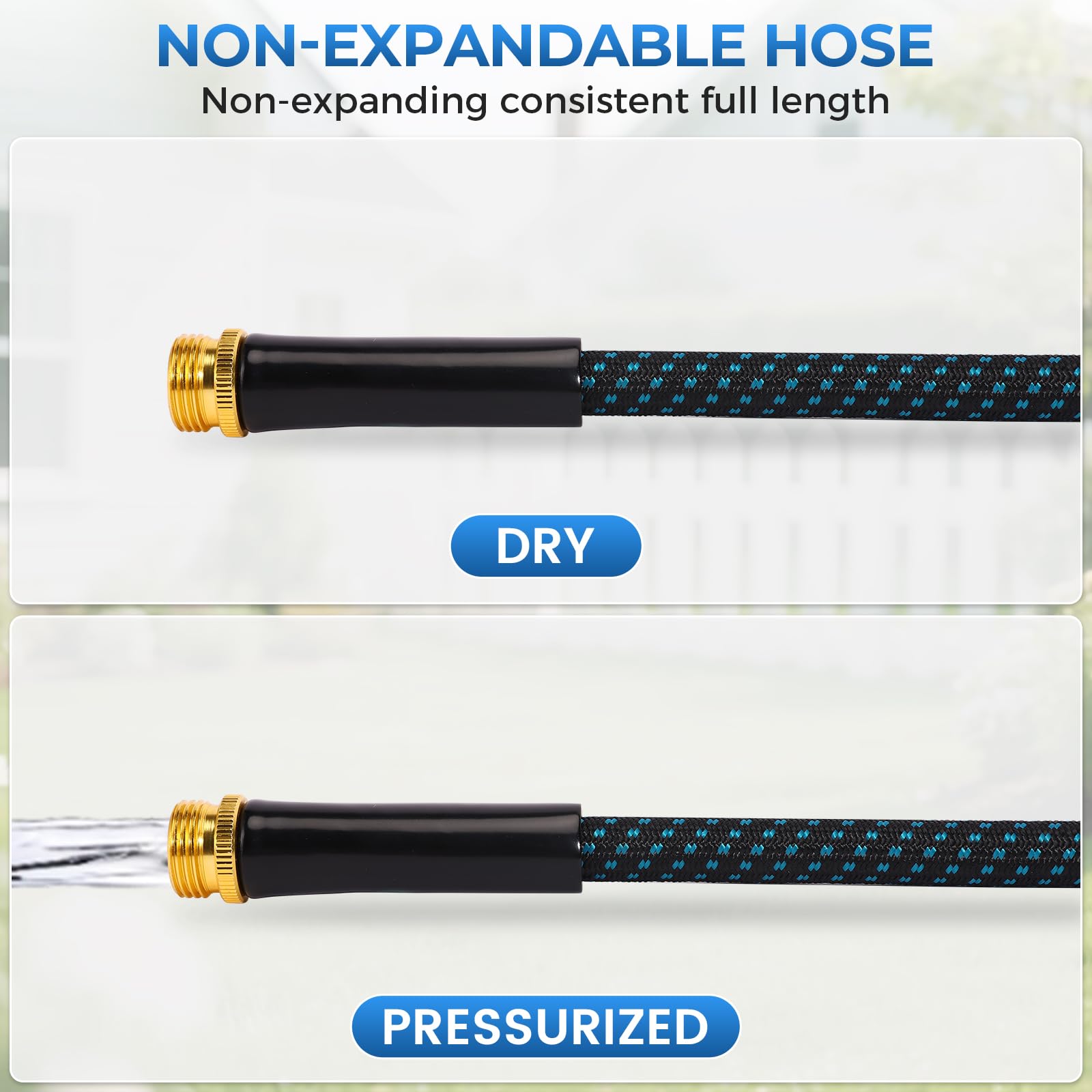 Compact storage of Gpeng lightweight garden hose
