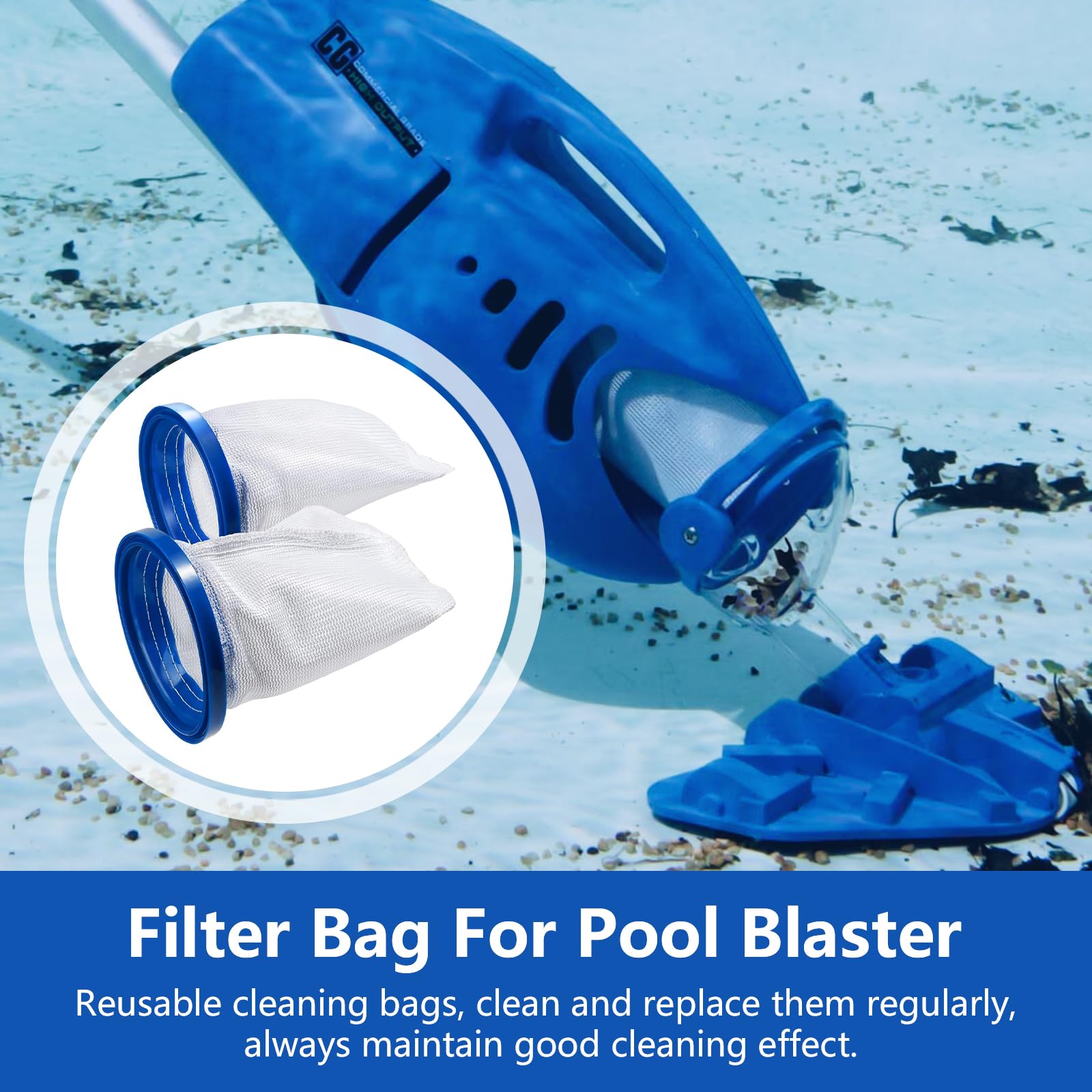Comparison of Alocs filter bag with standard filter