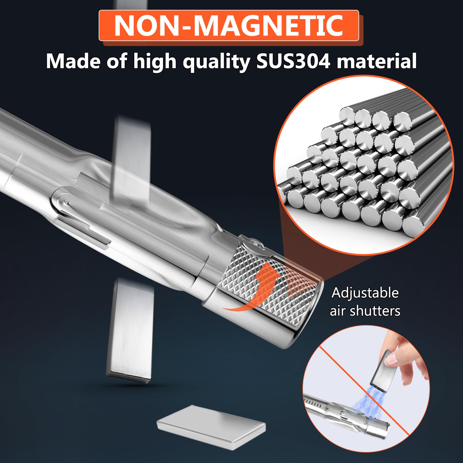 Comparison of old and new QuliMetal grill parts