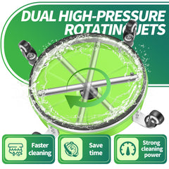 Complete accessory package included with LidoDola pressure washer surface cleaner