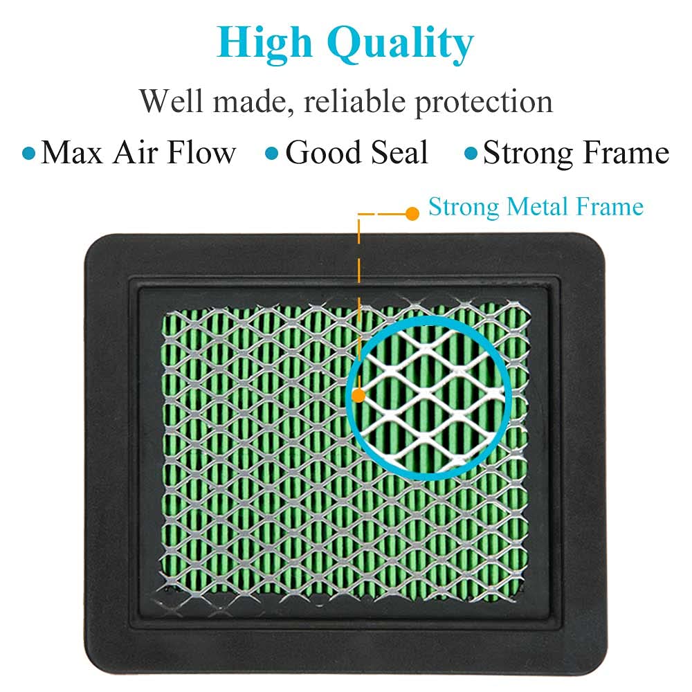 Complete HOODELL air filter kit packaging with all components