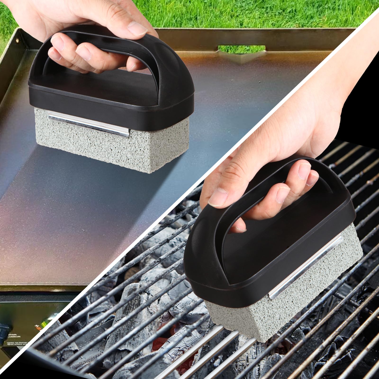 Complete KTUOPEE Griddle Cleaning Kit on display
