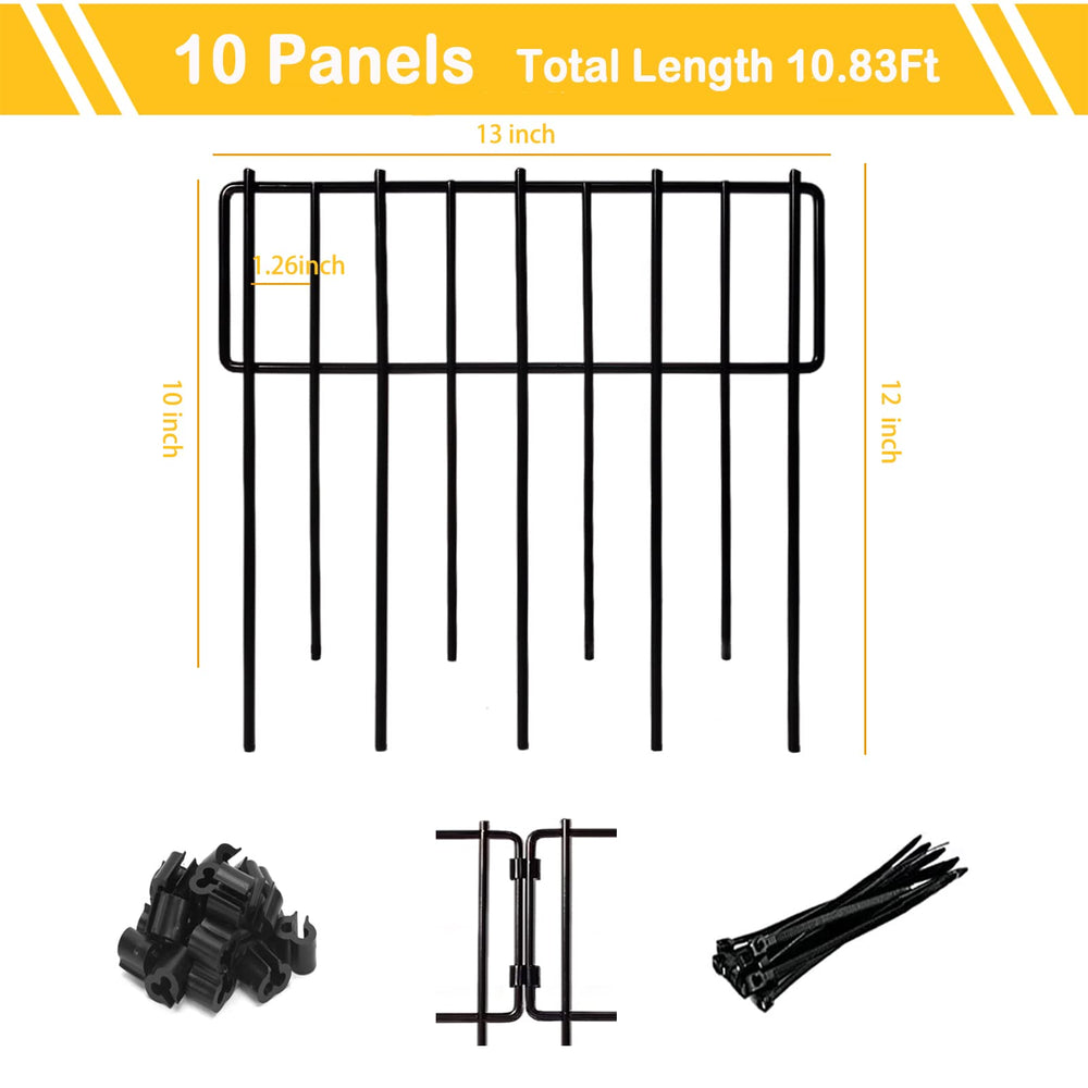 Complete pack of Blingluck animal barrier fence with accessories