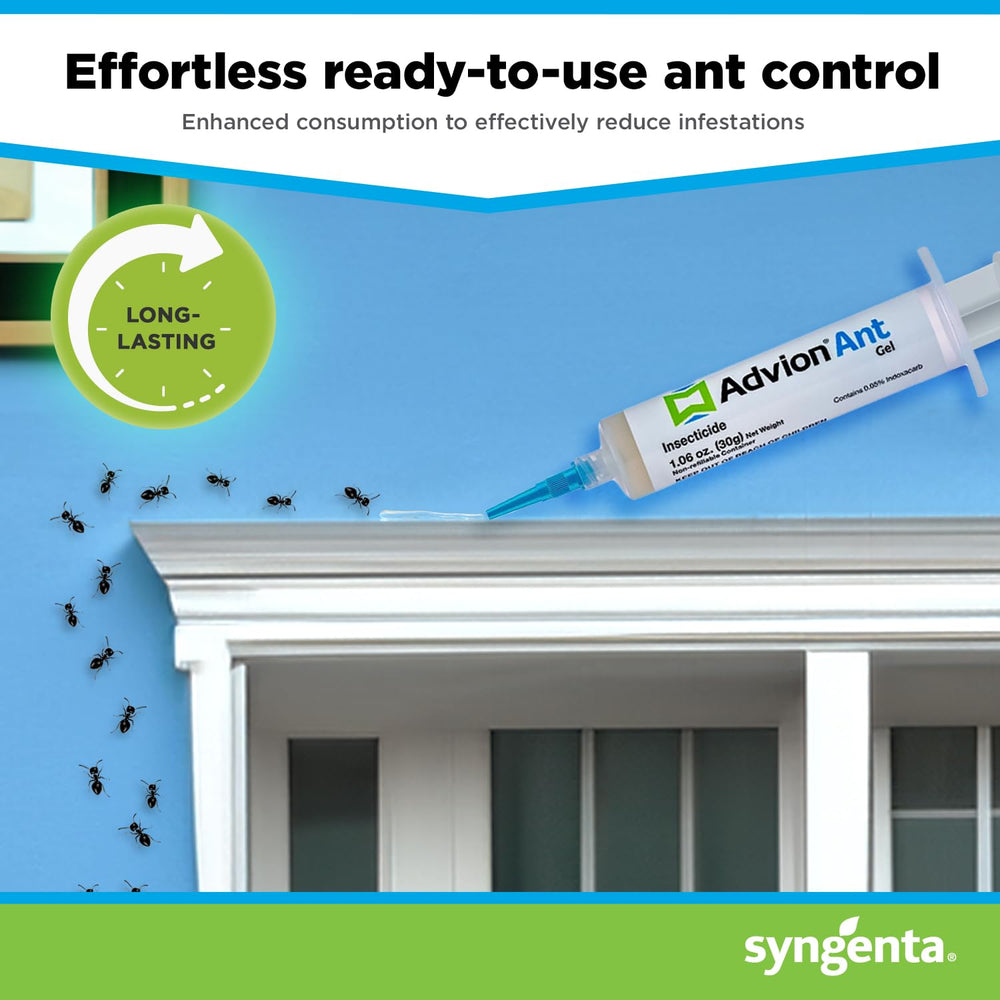 Complete package of Advion Ant Gel with plunger and tips
