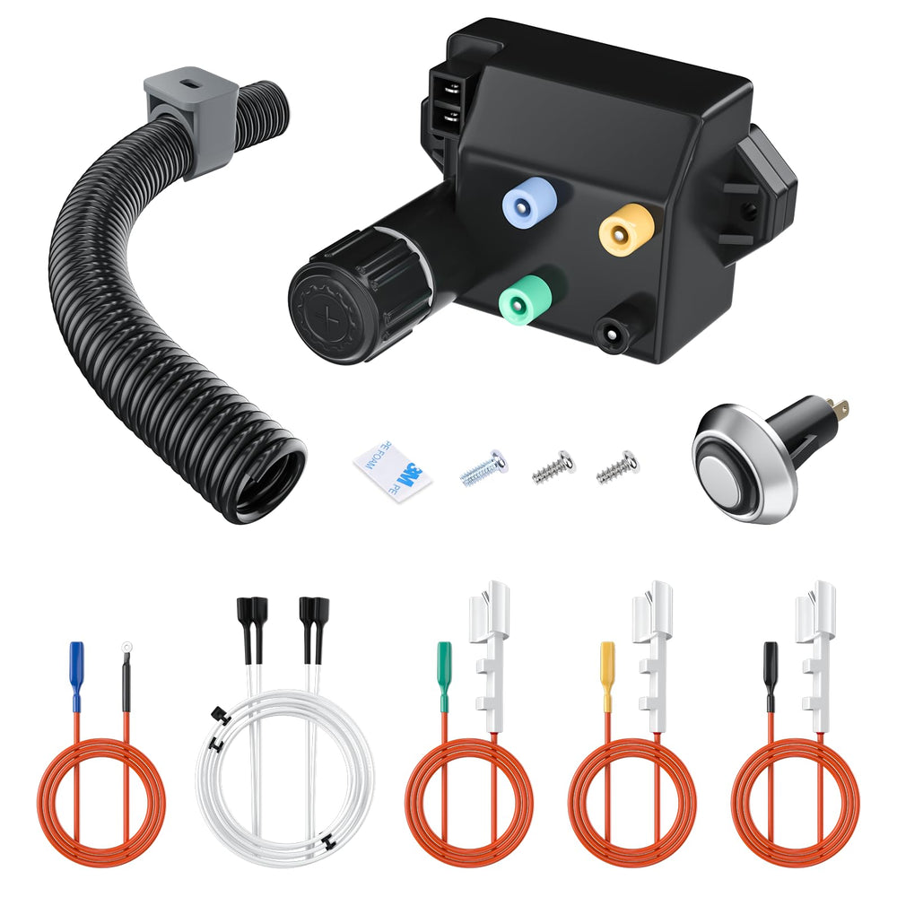 Complete parts of the GRISUN 66354 Igniter Kit laid out