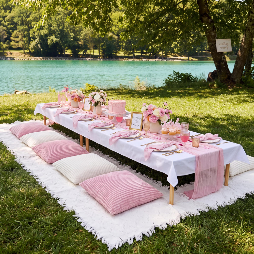 Complete picnic kit with all components displayed