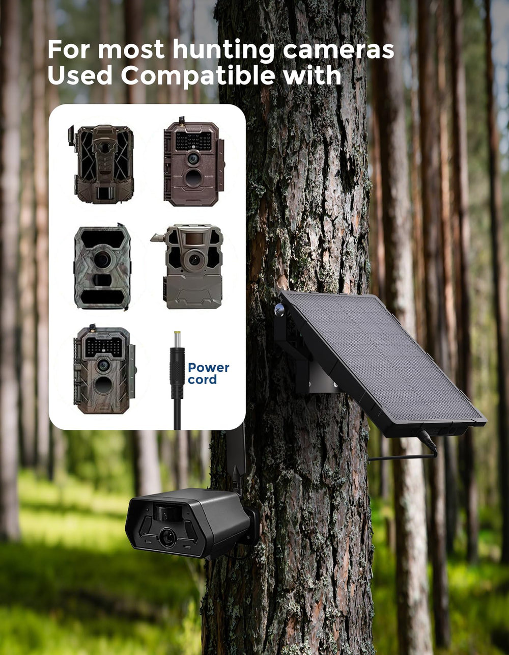 Complete power kit for Augstci Solar Panel