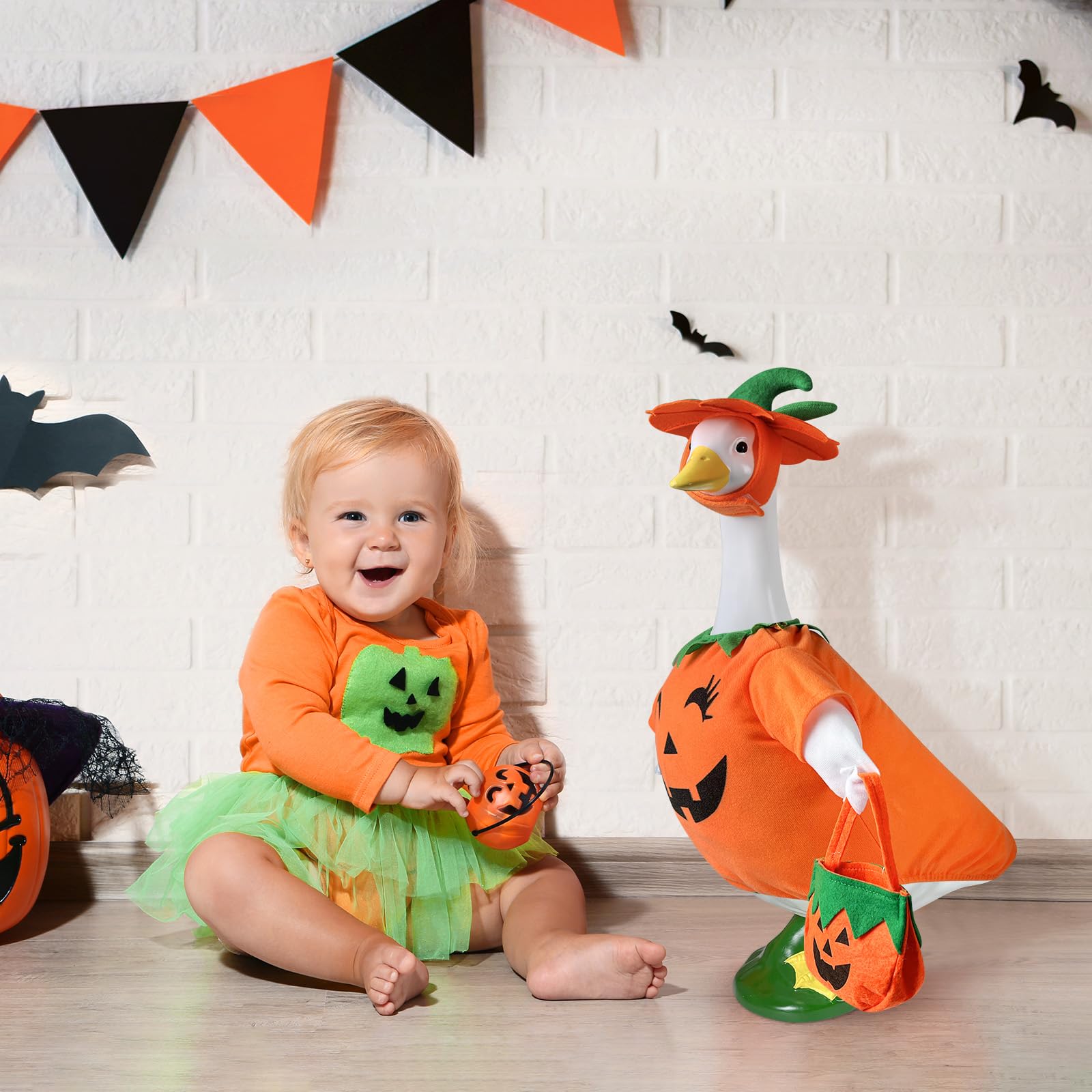 Complete set of Pextian Fall Porch Goose Outfit components