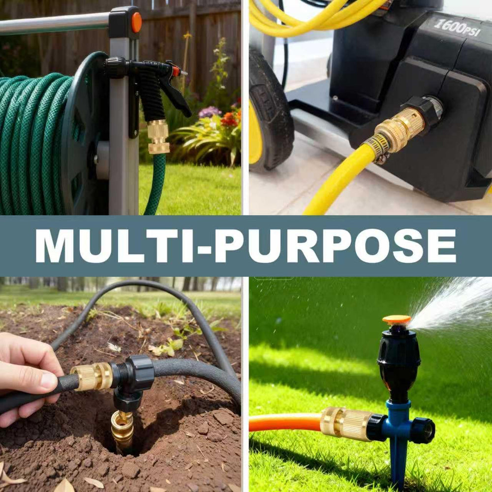 Complete set of Txmiuao Garden Hose Quick Connect connectors