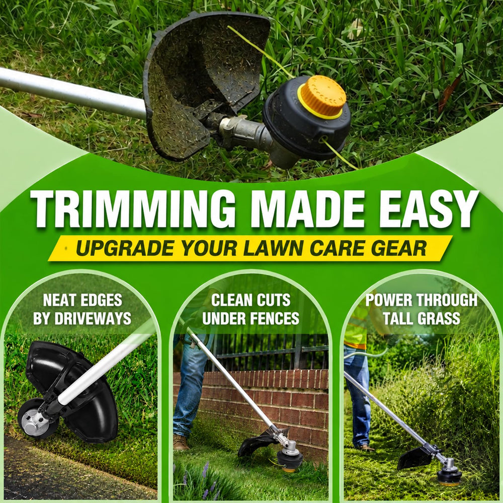 Complete universal upgrade kit for trimmer head replacement