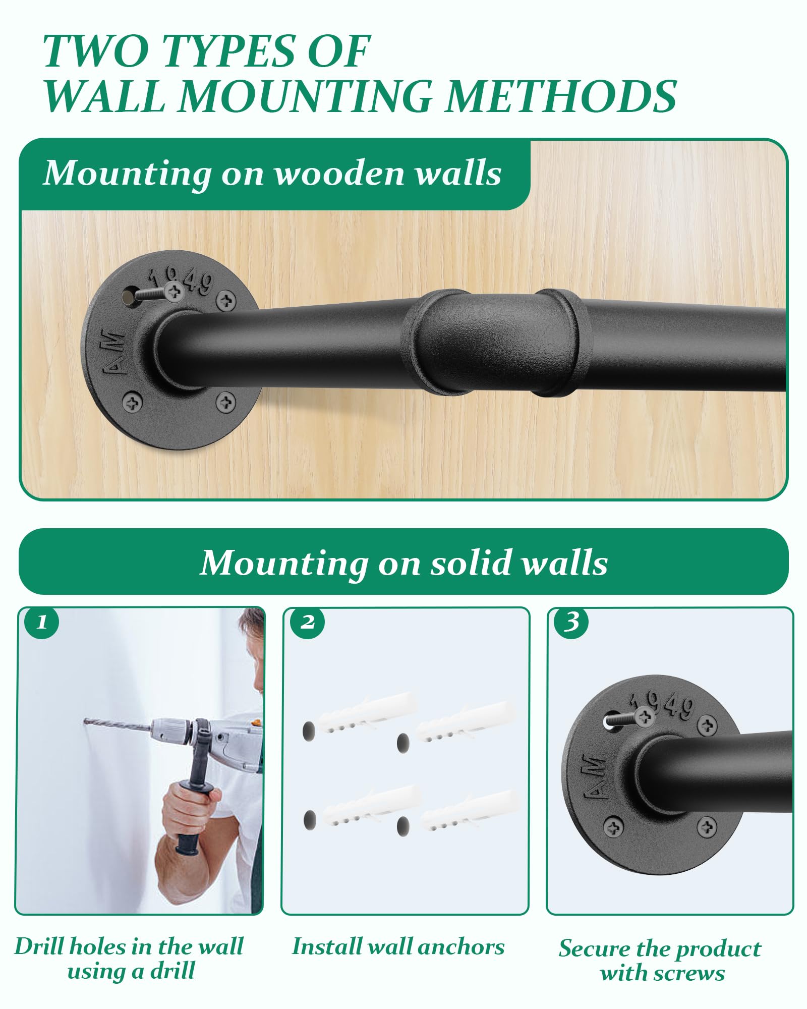 Components included with SOFITORG Plant Hanging Rod