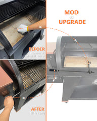 Components of Pawsible Adjusting Bar kit including handle and screws