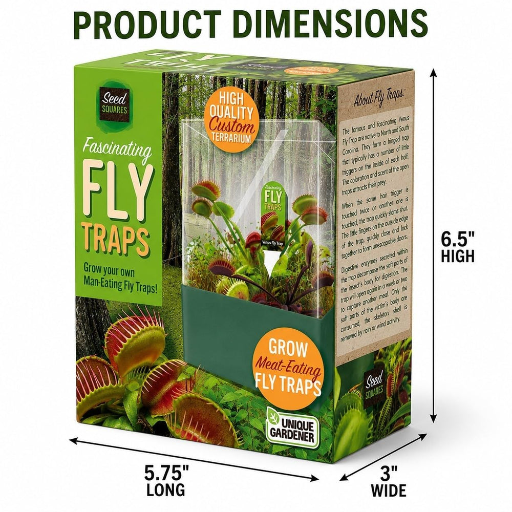 Compressed germination mix disk for Venus Fly Trap
