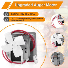COMVIEE 2.0RPM Auger Motor side view