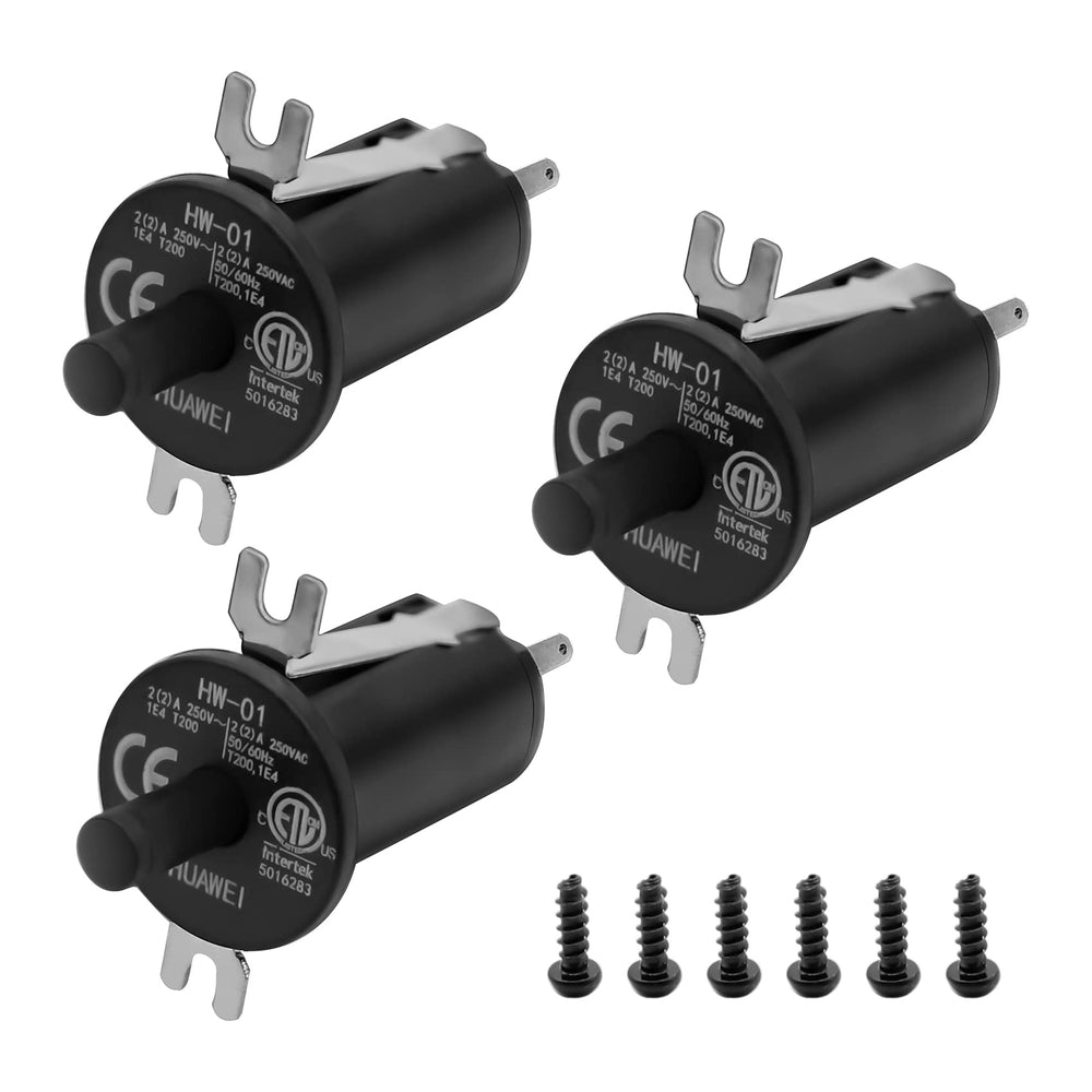 COMVIEE Hopper Lid/Door Switch 3-Pack with mounting screws