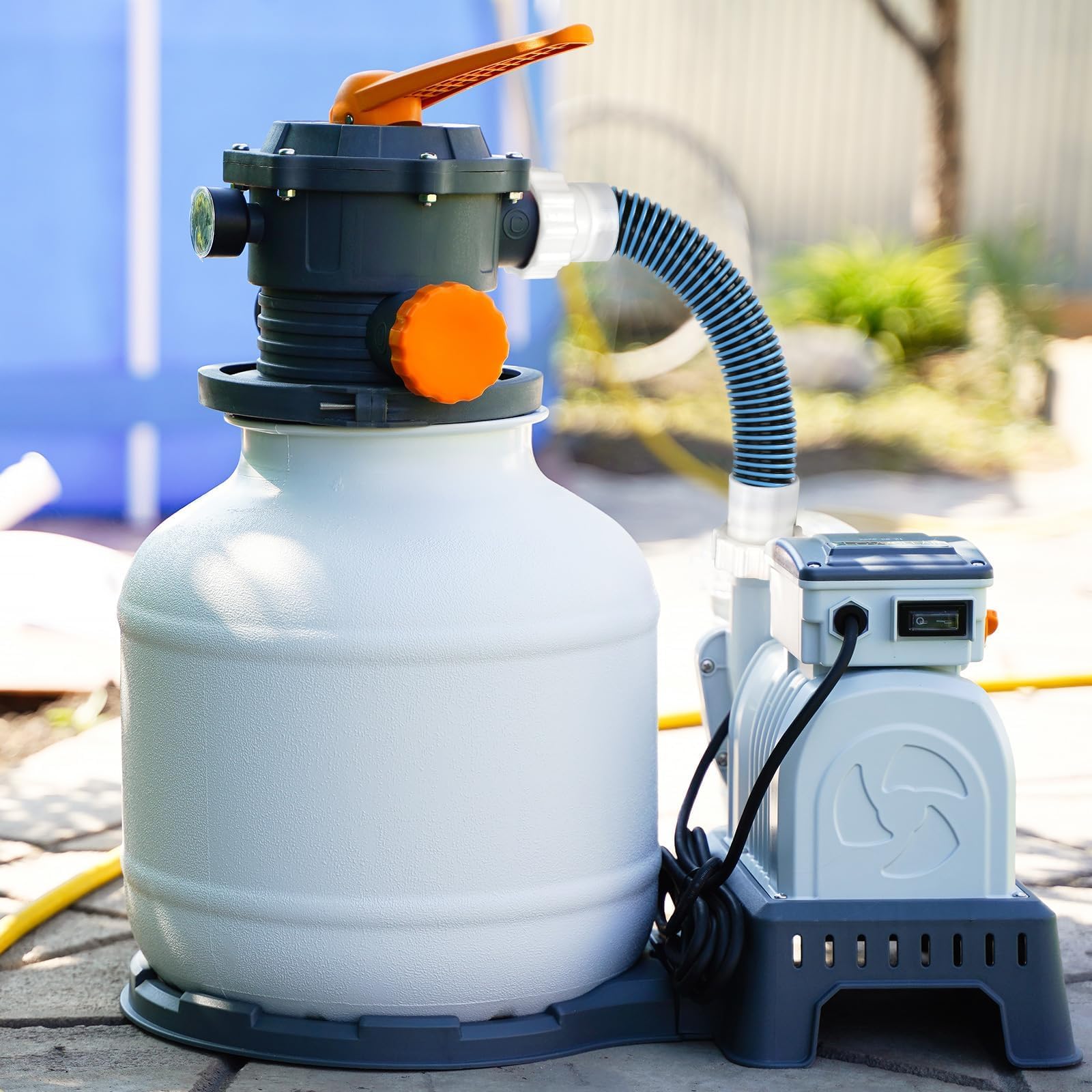 Conderyang pool hose with grey leak-resistant rings
