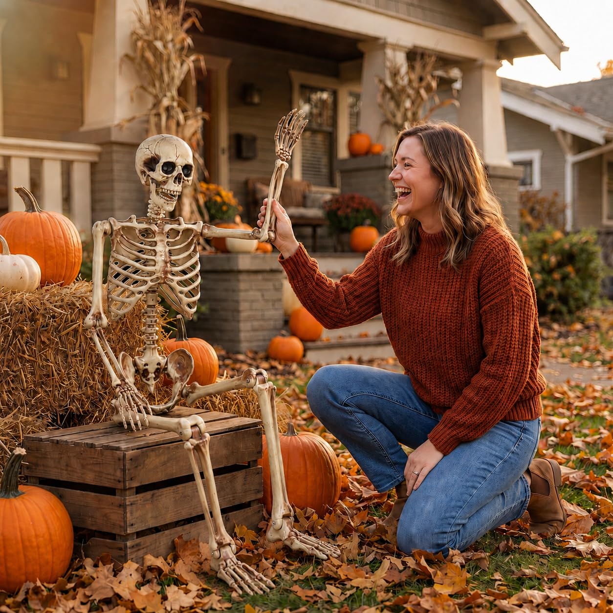 CONNICS skeleton close-up of realistic bone details