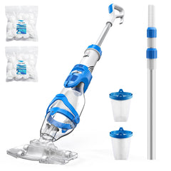 Consciot Pool Vacuum handheld cleaner with transparent brush head