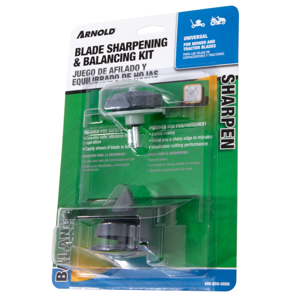 Contents of Arnold Lawn Mower Blade Balancer Kit displayed