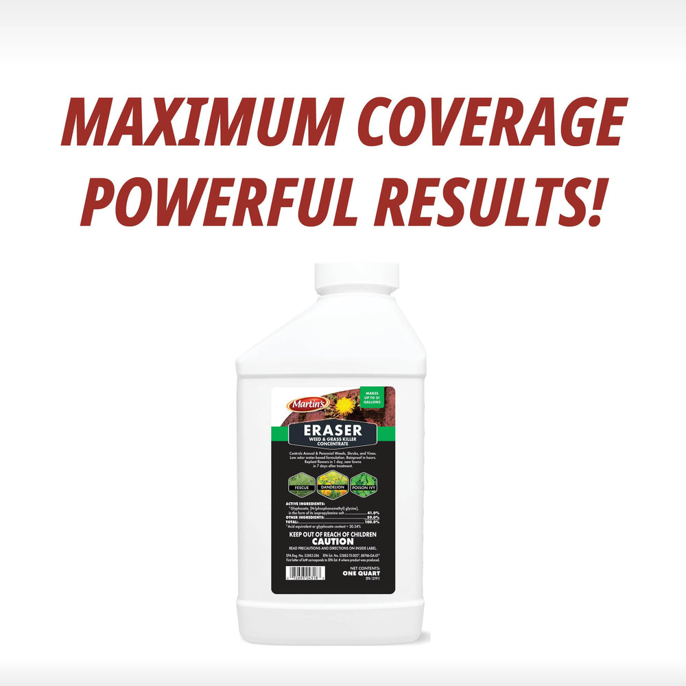 Control Solutions 1 quart weed killer packaging details