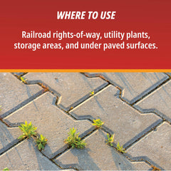 Control Solutions TVC Total Vegetation Control application in outdoor area