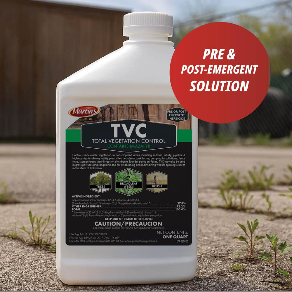 Control Solutions TVC Total Vegetation Control bottle with measuring cap