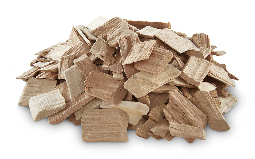 Cooking with Weber Cherry Wood Chips on a grill