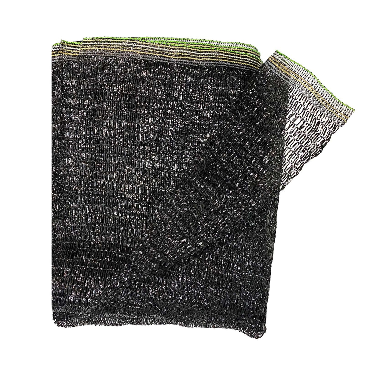 Cool Area Shade Cloth 10x20ft black mesh front view