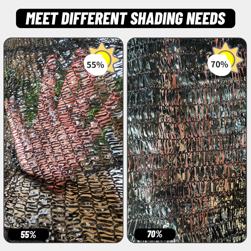 Cool Area Shade Cloth in garden setting