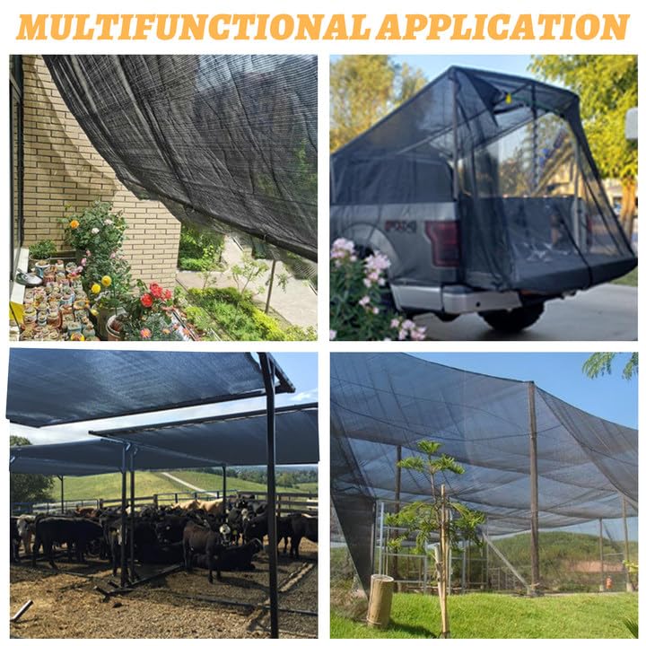 Cool Area shade cloth in use over a patio