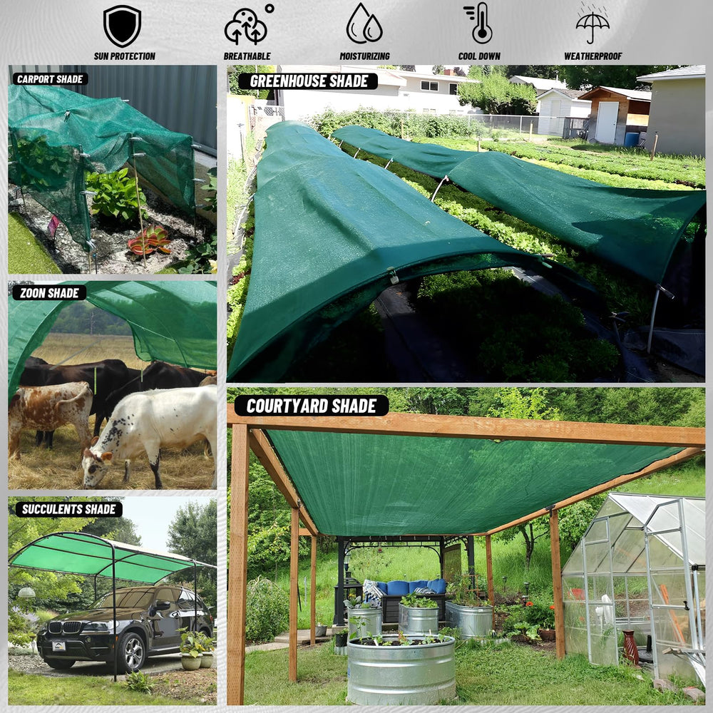 Cool Area Sun Shade Cloth packaging