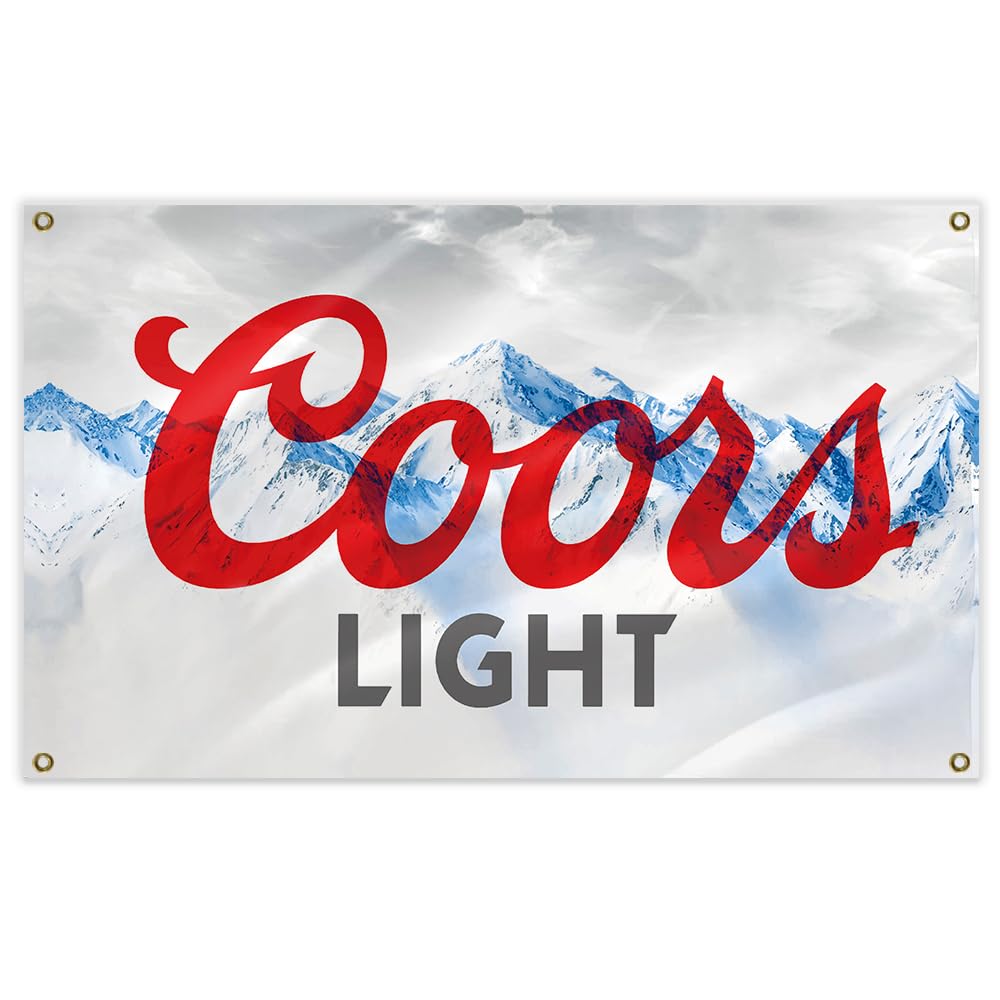 Cool Beer Flag 3x5 Ft front view with vibrant colours