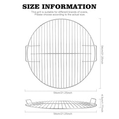 Coolbird Cooking Grate dimensions 22"W x 22"D x 2"H