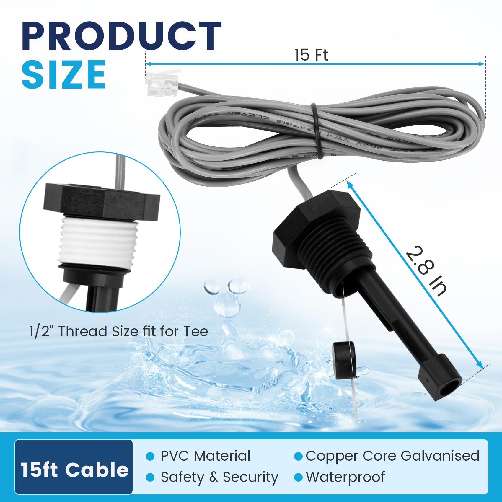 Cooouds GLX-FLO-RP Flow Switch in packaging