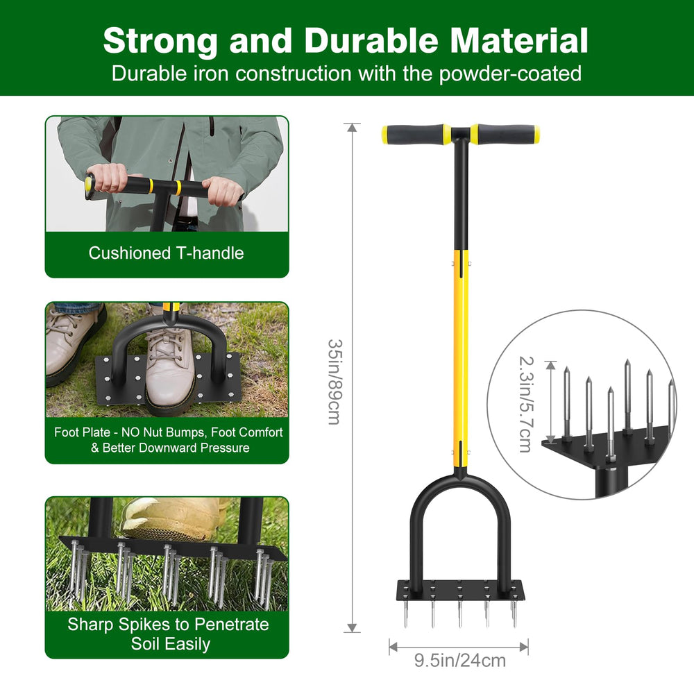 Coopvivi Lawn Aerator Tool packaged for sale