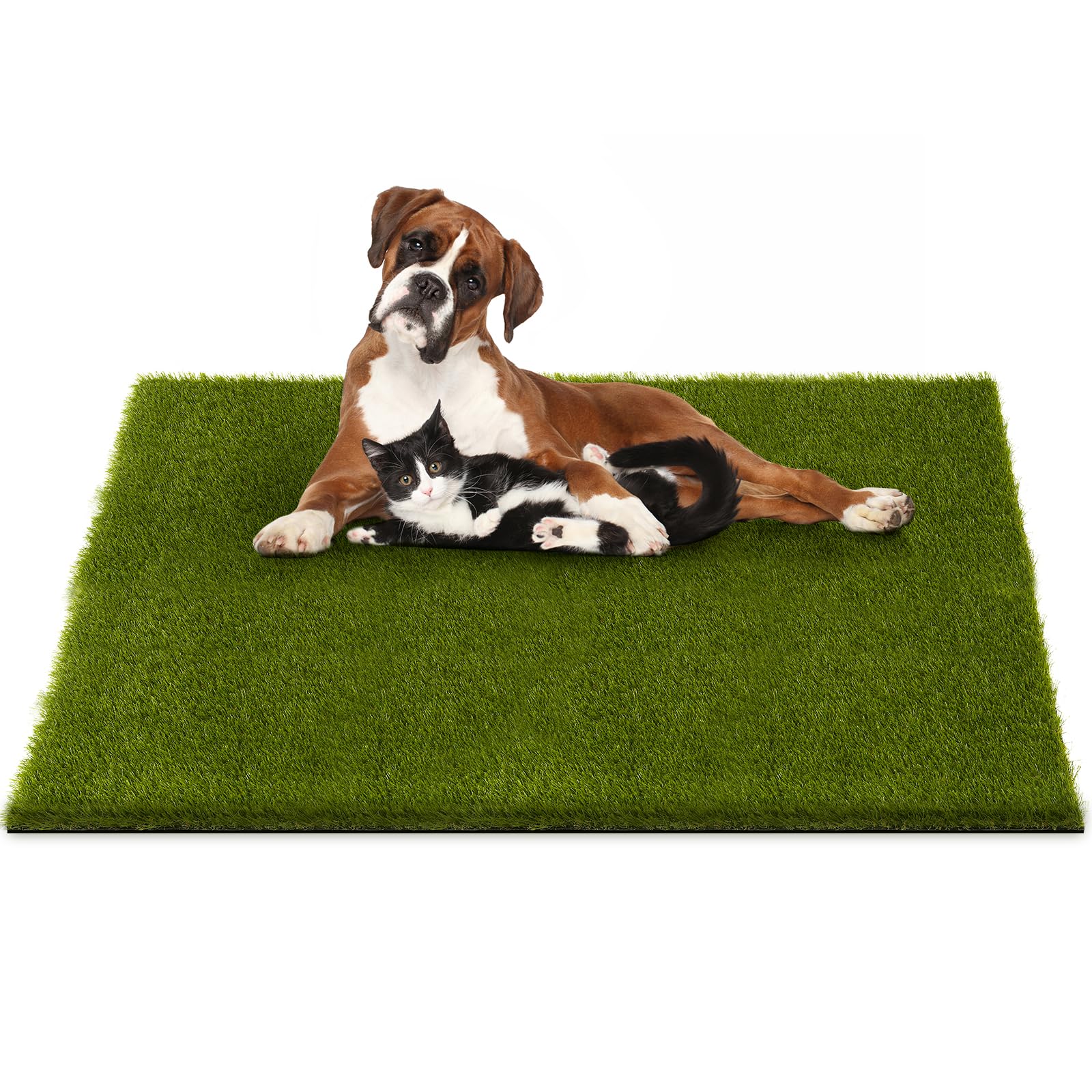 CooRug 39" x 31" artificial turf front view