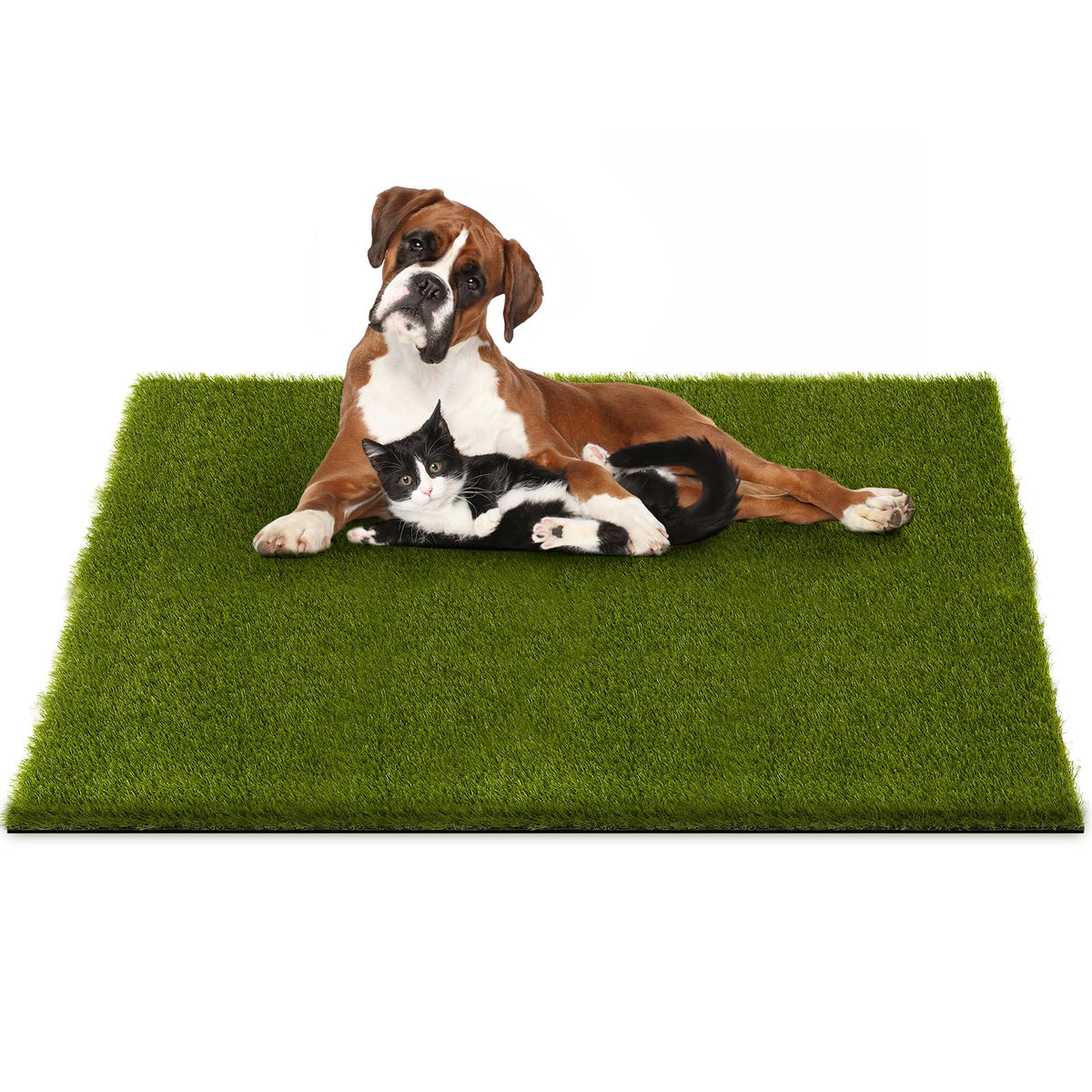 CooRug 39" x 31" artificial turf front view
